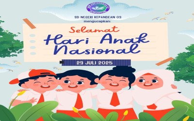 Hari Anak Nasional di SDN Kepandean 03: Seru, Ceria, dan Bikin Bahagia!